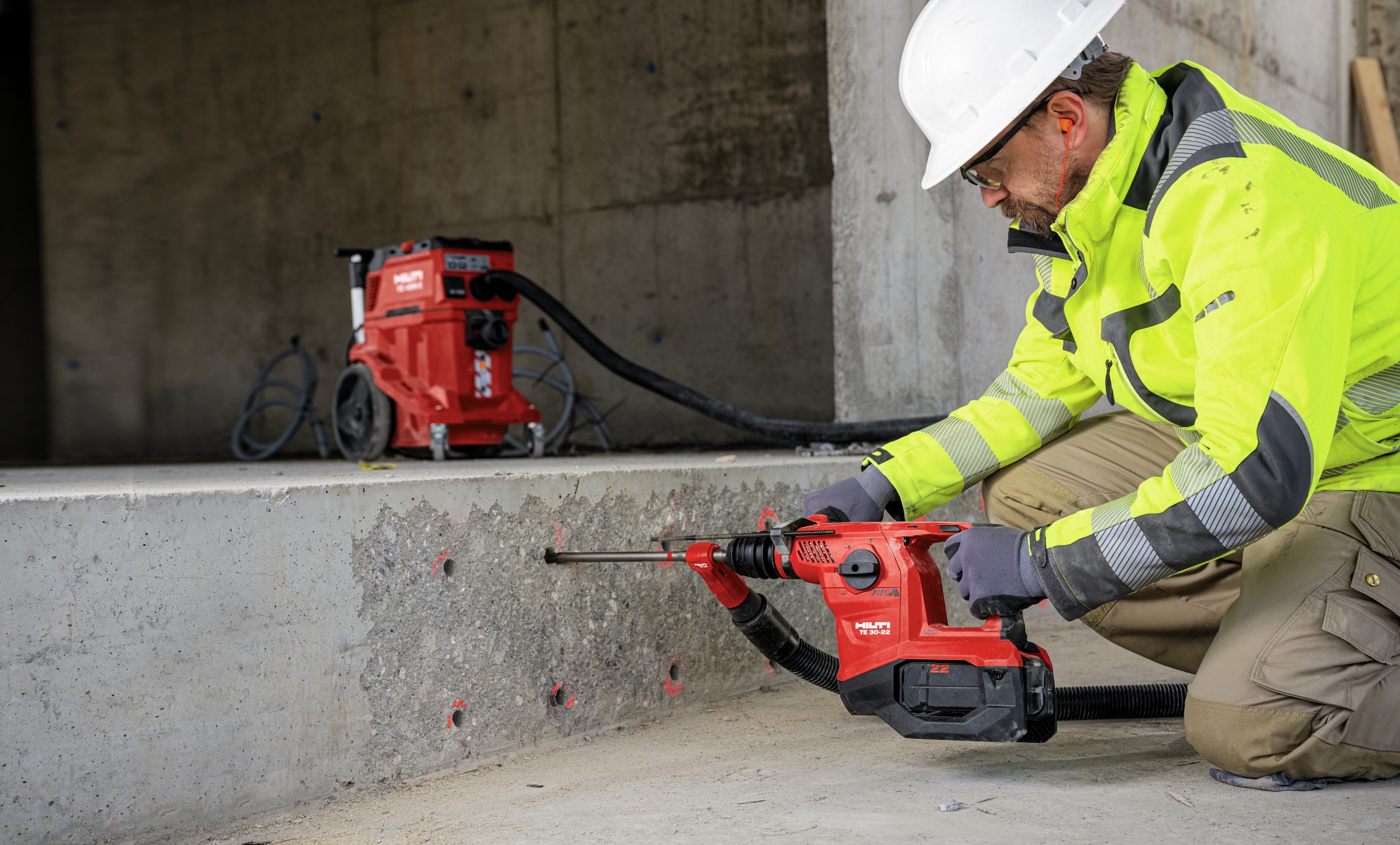 Hilti percussion top drill