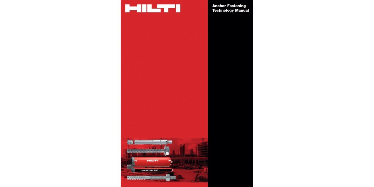 Hilti Fastening Technology Manual free download