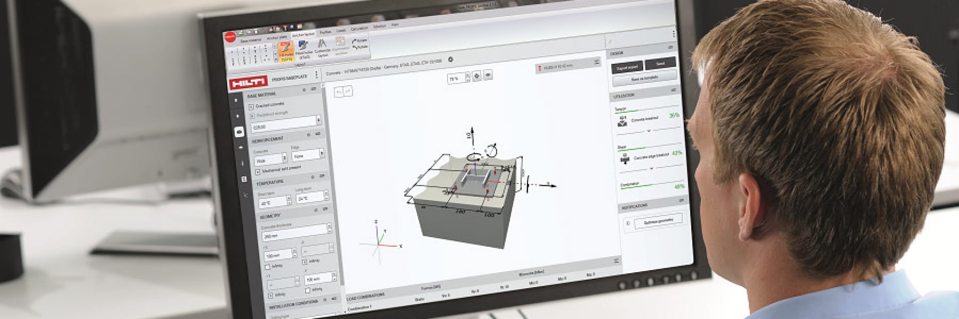 Profis detection scan analysis evaluation services 