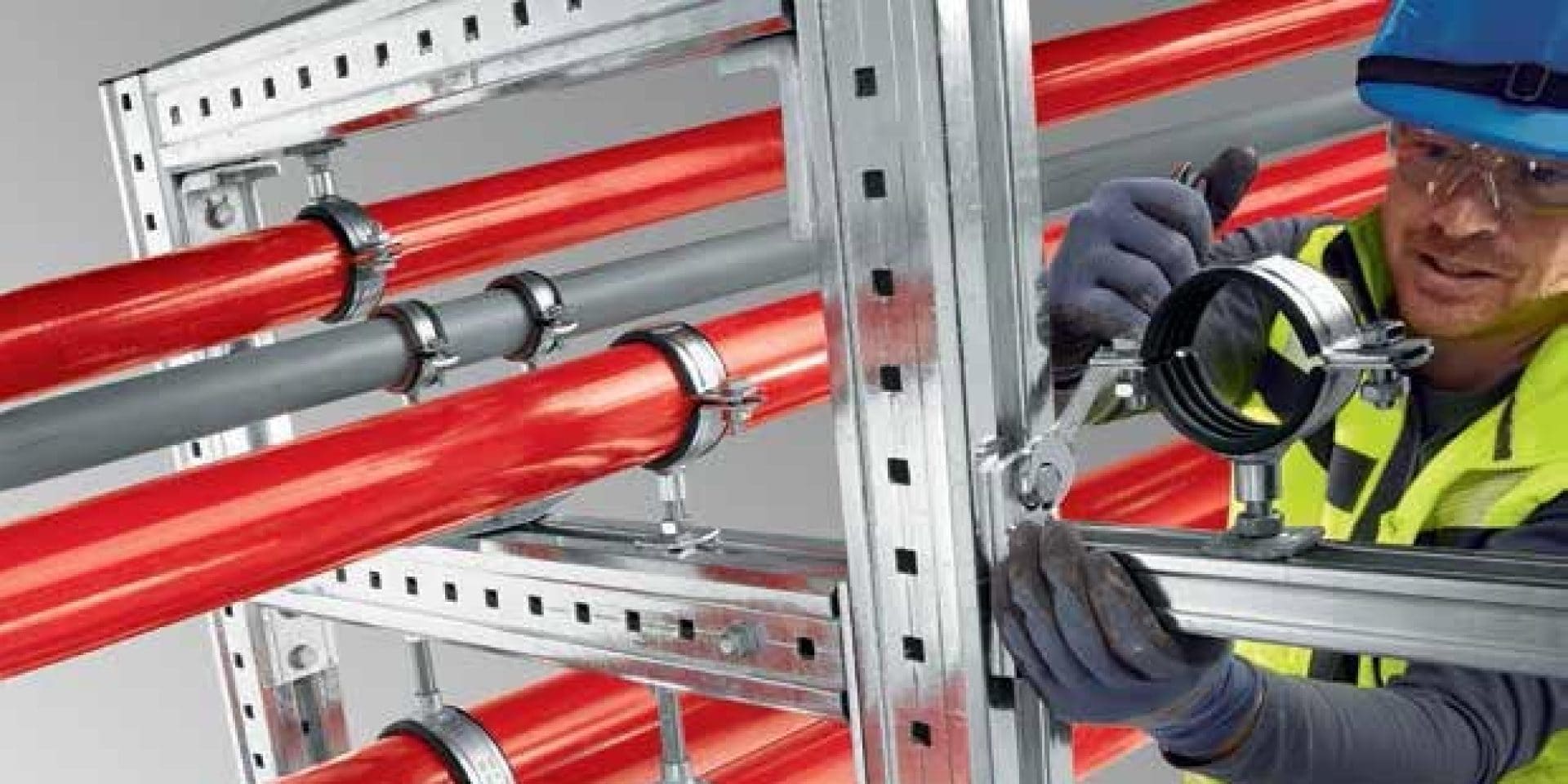 Hilti piping solution MIQ system for heavy duty applications