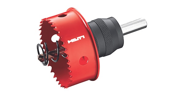 Set of MultiCut bimetal hole saws 