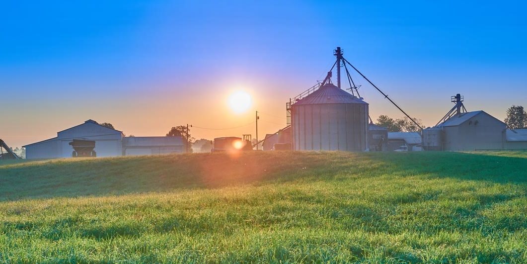 Sunrise Over Farm, KY Sunrise Over Farm, KY