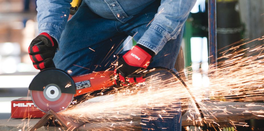 Angle grinder application image