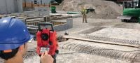 POS 18 Construction Total Station Precise construction total station for two-person operation with 3  angle measurement accuracy Applications 3