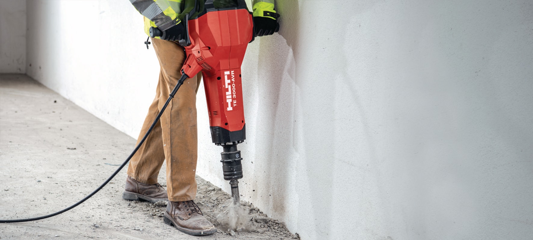 TE 3000 AVR Heavy duty electric jackhammer Demolition hammers and breakers Hilti South Africa
