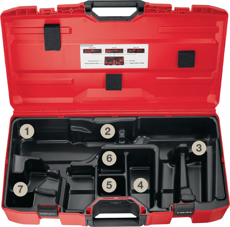 Tool case kit 3 tools L empty 