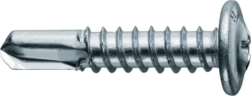 S-MD 01/S-MD 03/S-MD 05 ZW Self-drilling metal screws Self-drilling wafer head screw (zinc-plated carbon steel) without washer for metal to metal fastening