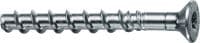 HUS4-C screw anchor High-performing countersunk head screw anchor for fastening to concrete and masonry (carbon steel)