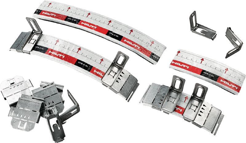 CFS-C EL firestop endless collar Solution to help create a fire and smoke barrier around pipes in non-standard configurations