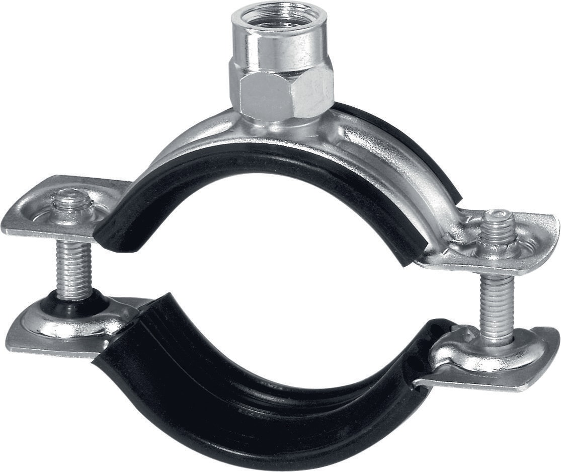 MPHI Quickclose pipe clamp lightduty (sound insulated) Pipe clamps