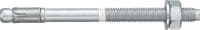 HST2 Wedge anchor High-performance wedge anchor for everyday static and seismic loads in cracked concrete (carbon steel)