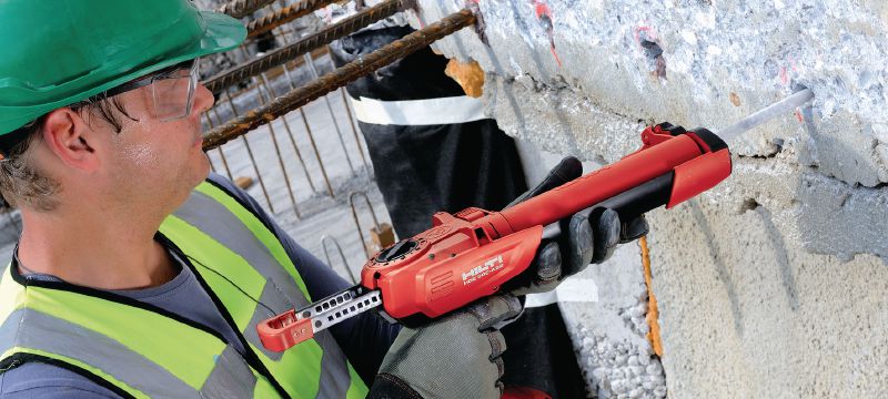 HIT-HY 200-A Adhesive anchor Ultimate-performance hybrid mortar for heavy anchoring and rebar connections Applications 1