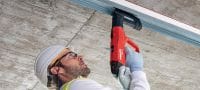 DX 6 MX powder-actuated nailer with magazine Fully automatic powder-actuated nailer with magazine for fastening collated nails Applications 9