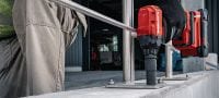 HST4 DN wedge anchor Our highest performing metal wedge expansion anchor for bearing high static and seismic loads in cracked concrete (carbon steel, dome nut) Applications 2