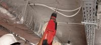 TE 1 rotary hammer Compact and light-weight single-mode, pistol-grip SDS Plus (TE-C) rotary hammer – for drilling in concrete Applications 4