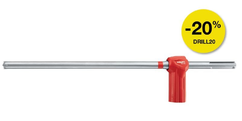 TE-CD (SDS Plus) Metric hammer drill bit Ultimate SDS Plus (TE-C) hammer drill bit for virtually dust-free drilling in concrete