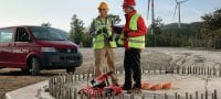 Anchor Installer training (industrial) Hands-on training on concrete anchoring in heavy industrial facilities, covering suitable anchor types and key rules for correct anchor setting Applications 4